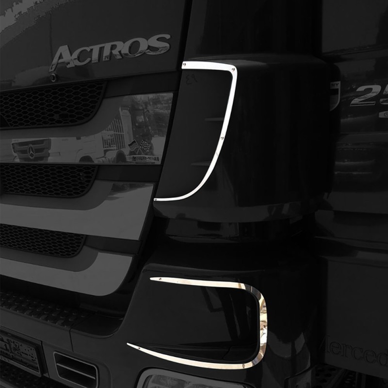 SIDE OF AIR CONDITIONING FRAME CHROME ACTROS MP2/MP3