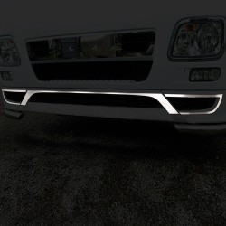 BOTTOM OF BUMPER LATH 4 PCS CHROME ACTROS MP2/MP3