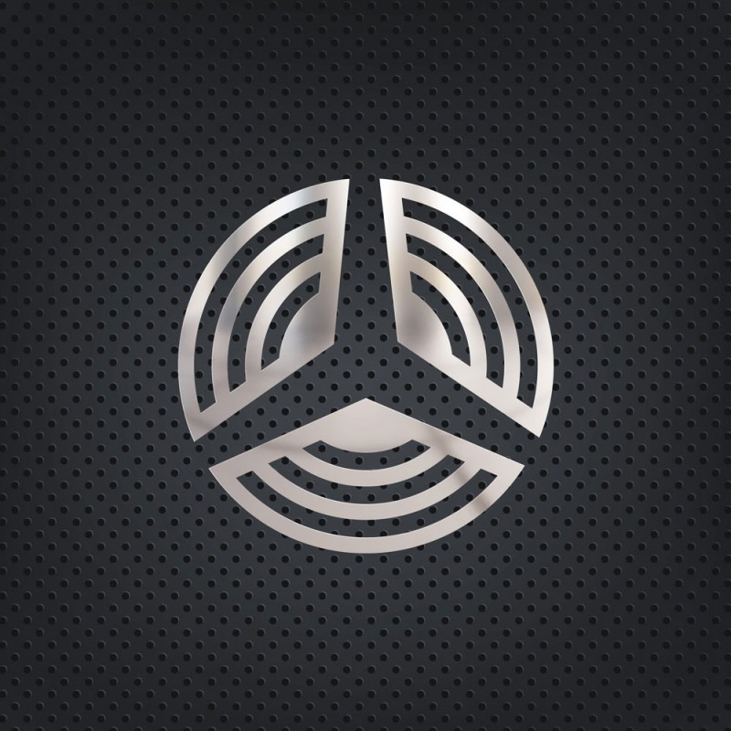 INSIDE OF LOGO CHROME ACTROS MP2/MP3