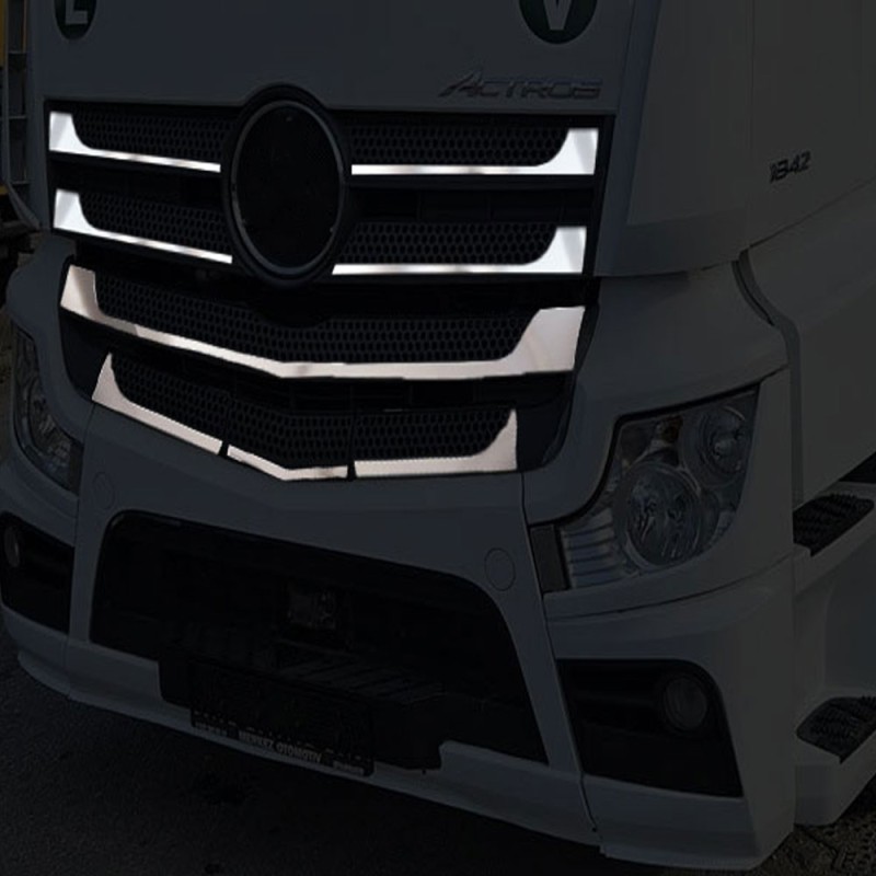 NARROW GRILL CHROME ACTROS MP4/MP5