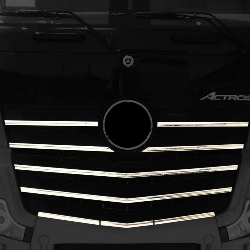 GRILL LATH CHROME (PRESSED) ACTROS MP4/MP5