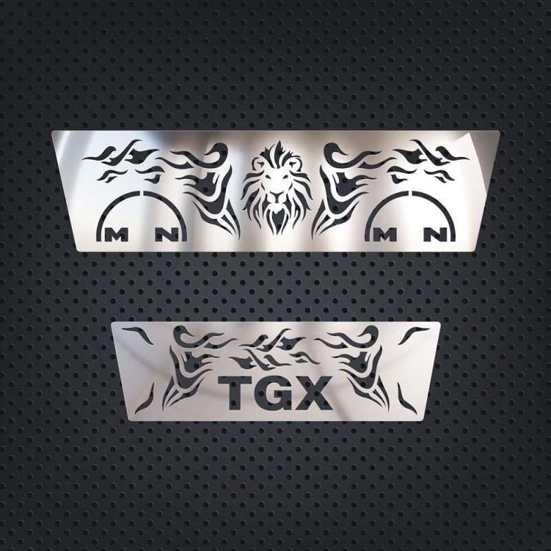 GRILL CHROME WITHOUT SENSOR TGA/TGX/TGS/TGL