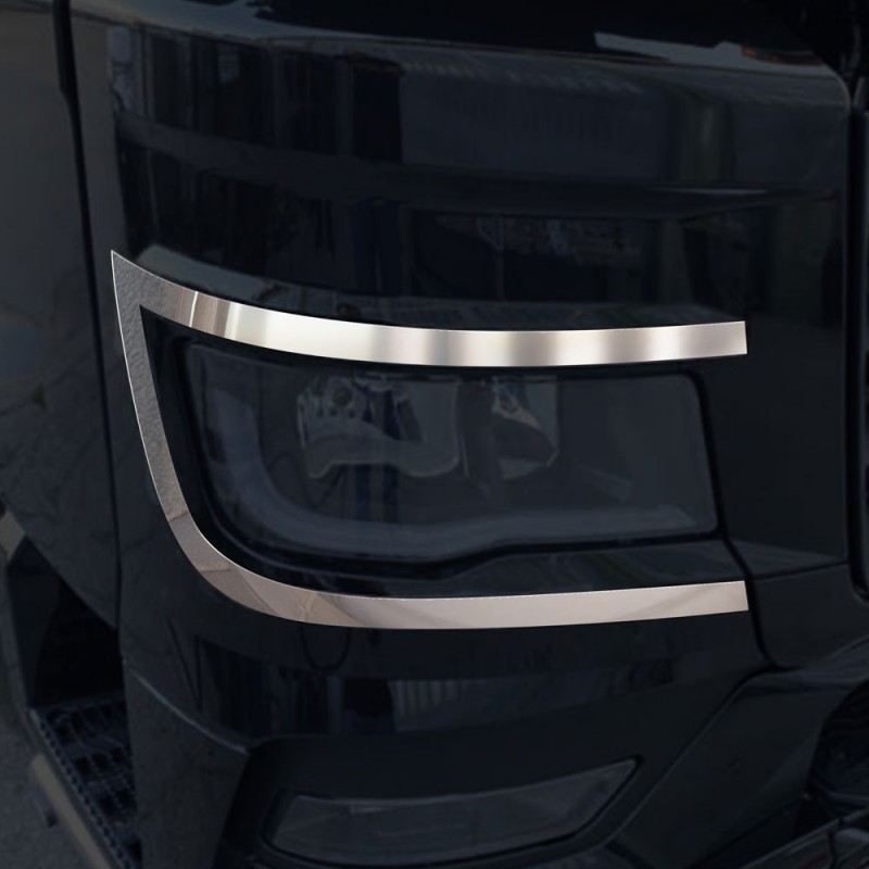 HEADLIGHT FRAME CHROME TGS/TGX 2021+