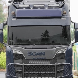 FULL SUNVISOR WITH 2 LED SOCKET