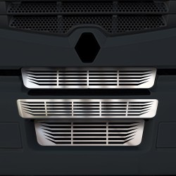 FRONT AIR CONDITIONING CHROME 3 PCS PREMIUM MODELS