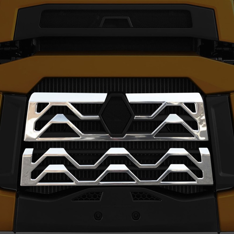 GRILL CHROME (PRESSED) T MODELS