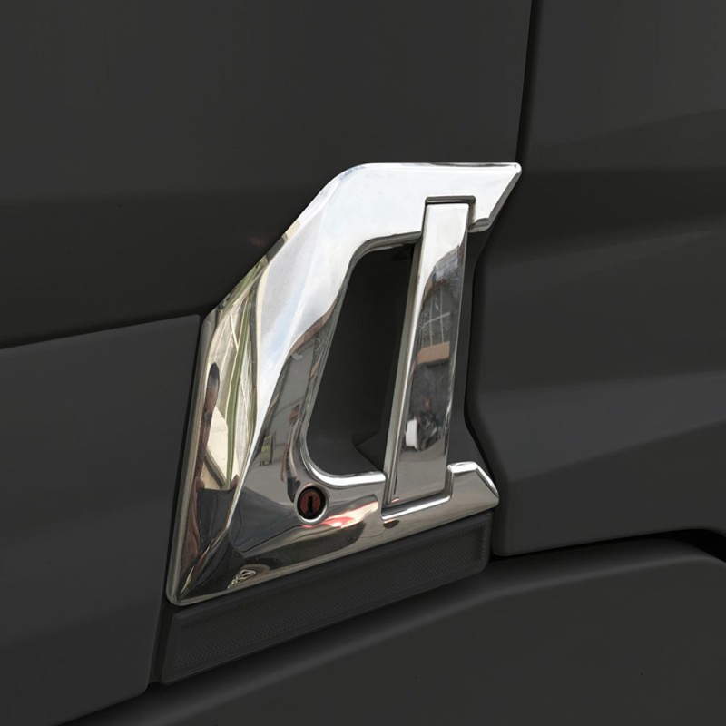 DOOR HANDLE CHROME (PRESSED) T MODELS