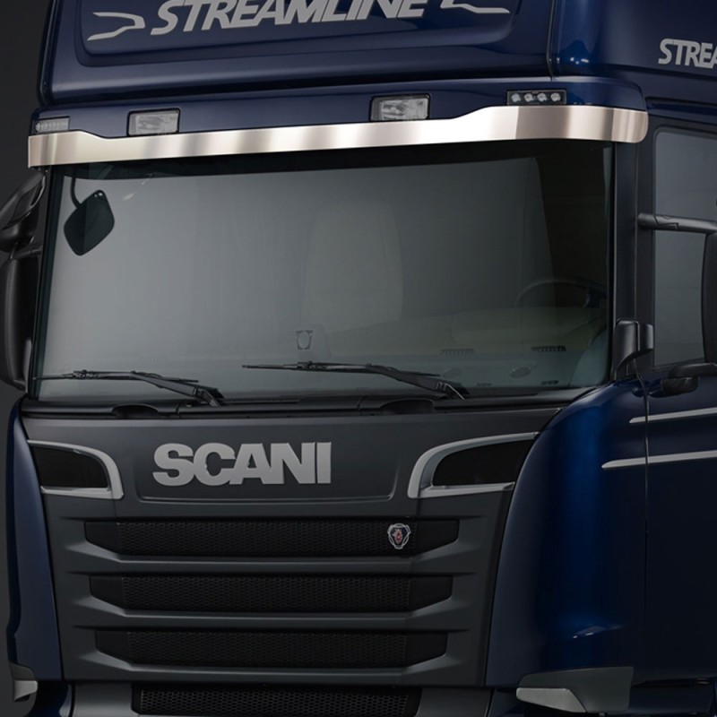 SUNVISOR CHROME STICKED