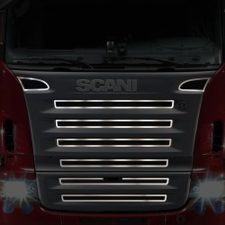 INSIDE OF GRILL FRAME CHROME