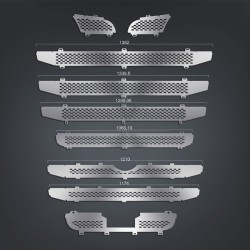 GRILL CHROME FOR LARGE CABIN WITH SENSOR