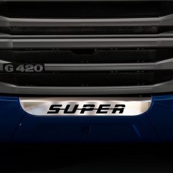 BOTTOM OF GRILL SUPER CHROME FOR NARROW CABIN