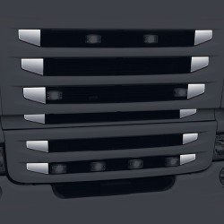 EDGE OF GRILL CHROME 12 PCS (PRESSED)