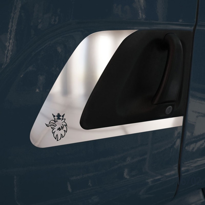 DOOR HANDLE FRAME CHROME M1