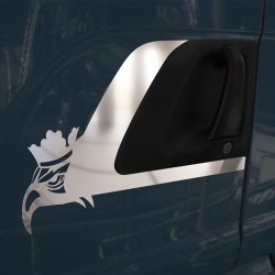 DOOR HANDLE FRAME CHROME M2