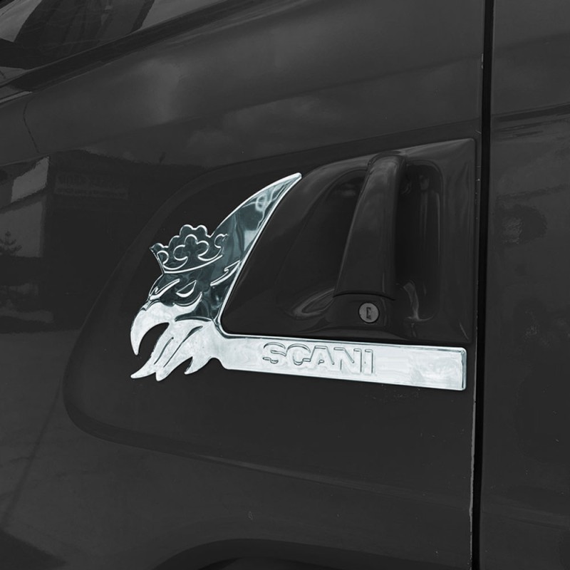 DOOR HANDLE FRAME CHROME M5 (PRESSED)