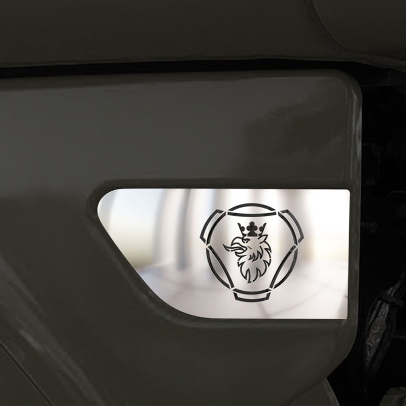 MUDGUARD CHROME SC LOGO