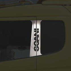 DOOR PILLAR CHROME