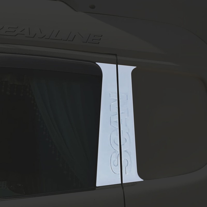 DOOR PILLAR CHROME (PRESSED)