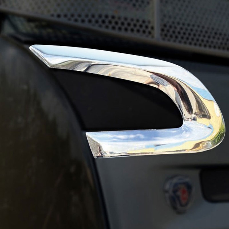 GRILL SIDE SWORD CHROME MODEL 420 (PRESSED)