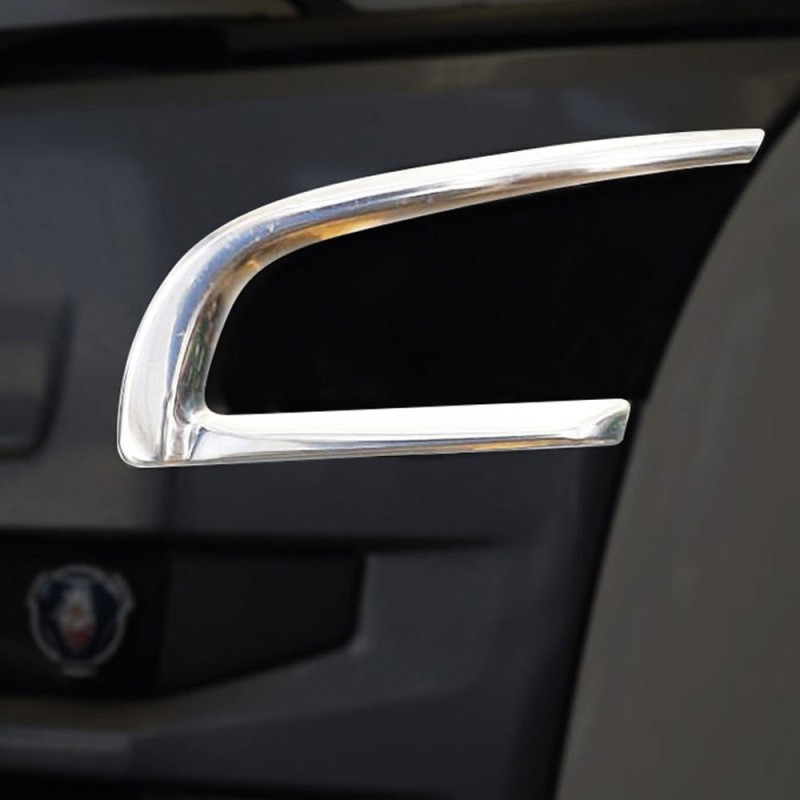 GRILL SIDE SWORD CHROME MODEL 500 (PRESSED)