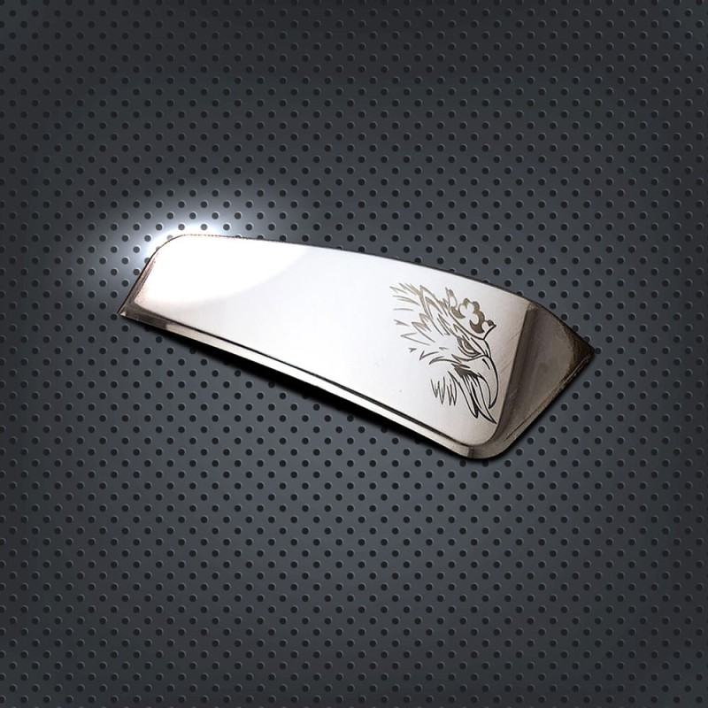 SIDE AIR CONDITIONING GRIFFIN LOGO CHROME (PRESSED)