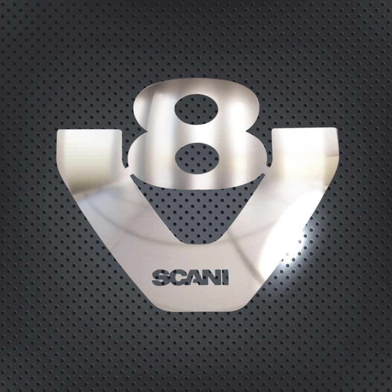 V8 LOGO (12 CM)