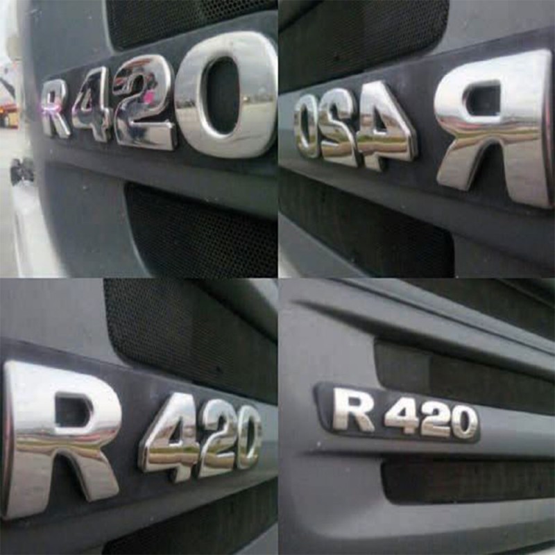 GRILL CHARACTER CHROMES (G,R,0,2,4,5,6) (PRESSED)