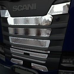 GRILL CHROME WITH FOG S/R 2016+