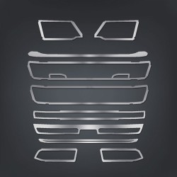 FRAME OF GRILL CHROME WITH FOG MODEL S/R 2016+