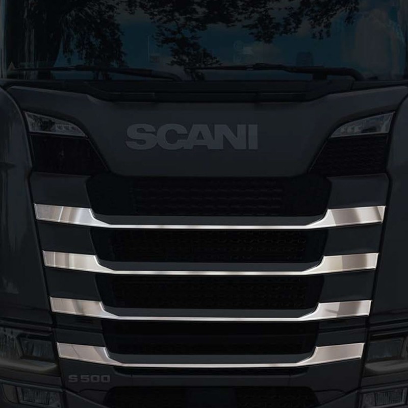 SLIM GRILL CHROME (PRESSED) S/R 2016+