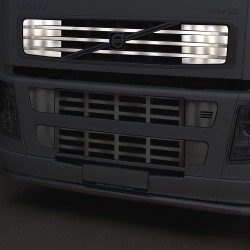 GRILL CHROME UPPER PCS