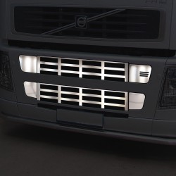 GRILL CHROME BOTTOM PCS