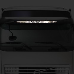 TOP OF GRILL VOLVO CLOUD LETTER CHROME
