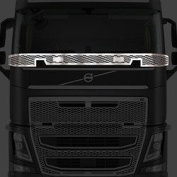 TOP OF SIDE LATH CHROME FH4 2013+