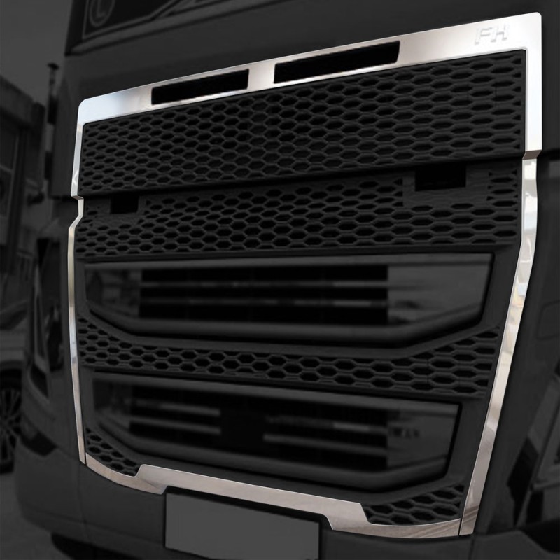 HEADLIGHT FRAME CHROME FH 2021+