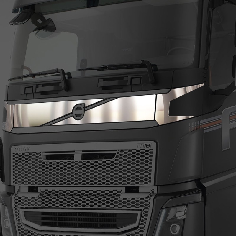 FRAME OF TOP GRILL CHROME FH 2021+