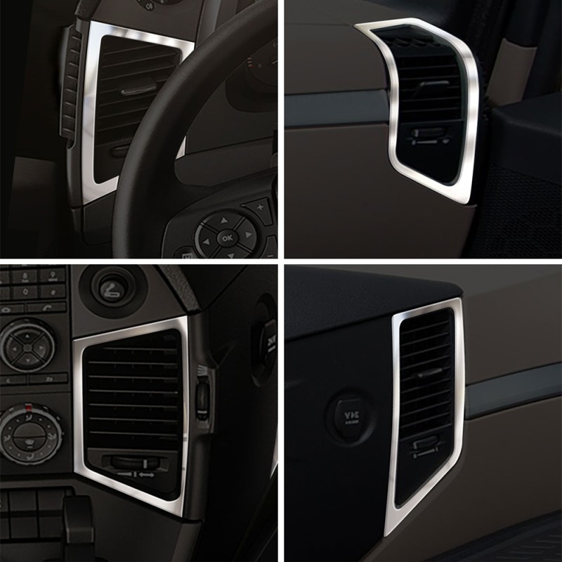 AIR CONDITIONING FRAME CHROME 4 PCS (PRESSED) ACTROS 1845