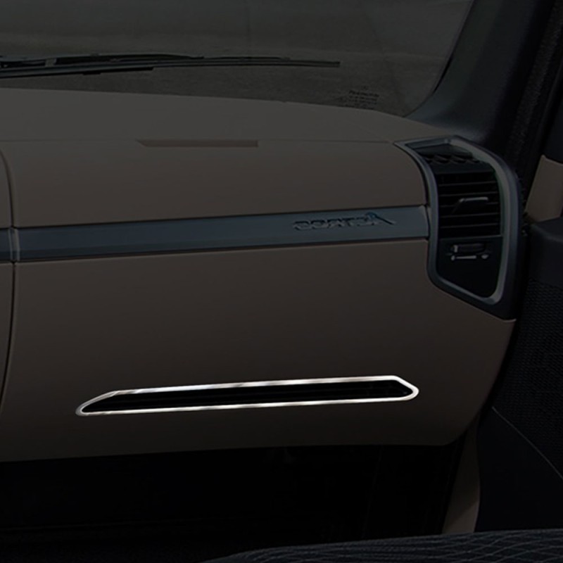 PASSANGER-SIDE LOWER AIR CONDITIONING CHROME (PRESSED) ACTROS