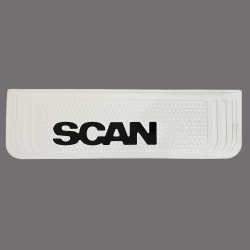 SCANIA WHITE MUD FLAP
