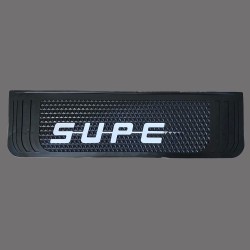 SUPER WRITTEN BLACK MUD FLAP