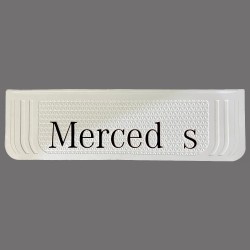 MERCEDES-BENZ WHITE MUD FLAP