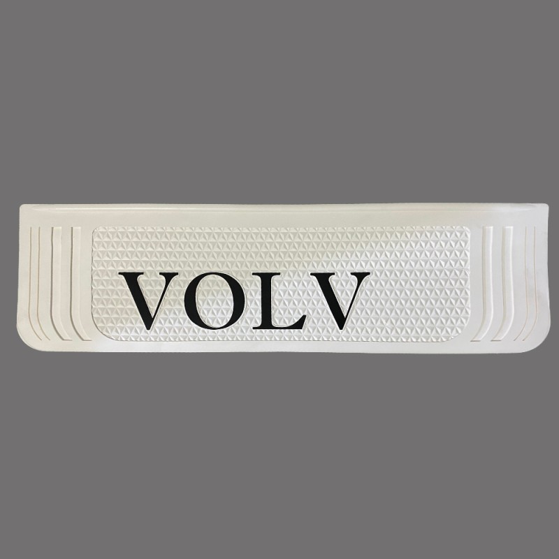 VOLVO WHITE MUD FLAP