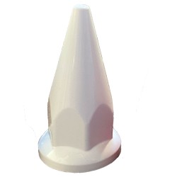 ROUND NUT COVER 32 MM WHITE