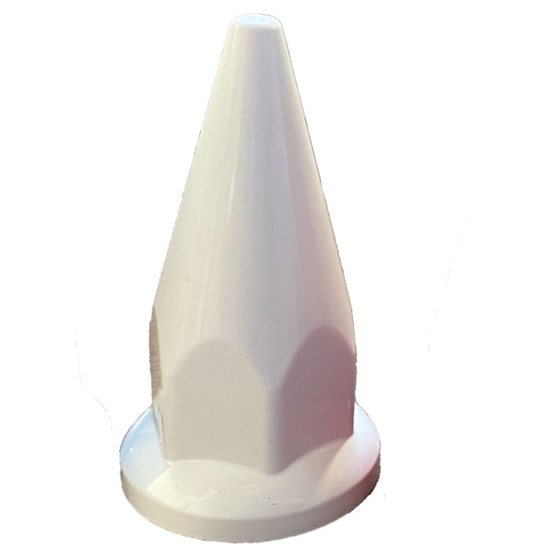 ROUND NUT COVER 32 MM WHITE