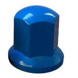 ROUND NUT COVER 33 MM BLUE