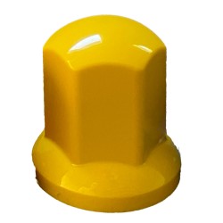 ROUND NUT COVER 32 MM YELLOW