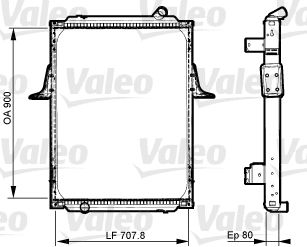 Radiator, engine cooling