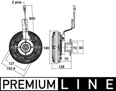 Sidur, radiaatoriventilaator