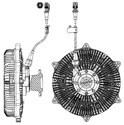 Sidur, radiaatoriventilaator