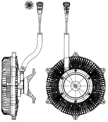 Sidur, radiaatoriventilaator